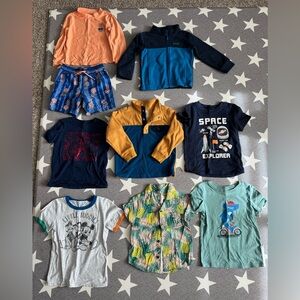 Bundle of 8 assorted tops & swimsuit - 3T